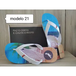 Promoção top: Chinelo masculino adulto lindo! - Modelo 16