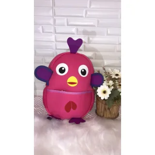 Impermeável Mochila Infantil Bichinhos Animais Zoo Escolar Menino Menina Resistente - Frozen Rosa 2