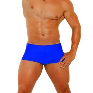 Moda Praia Masculino: Kit com 3 Sungas Boxer Ajustáveis na Cintura - Kit com 3 Sungas
