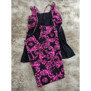 Moda Fitness Feminina Conjunto Trio Calça E Top + Blusa Embutida - 11