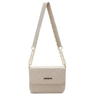 Bolsa Pequena Transversal Alça Corrente - Preta