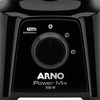 Liquidificador Arno Power Mix LQ10 Preto 2L 550W - Compre Online na Raryel - 127v