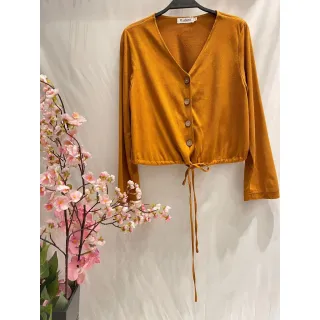 Fashion H.eleny Blusa Feminina Manga Longa M041 - Preto