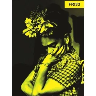 Placa 21 a 40 Frida Kahlo Decorativa - FRI30