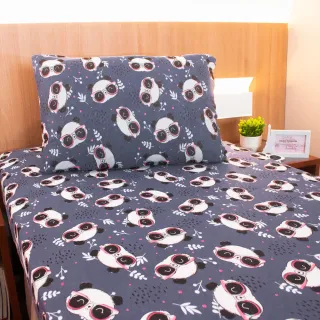 Lençol Infantil Solteiro em Malha com Elástico - Jogo de Cama Antialérgico - Algodão - Super Game