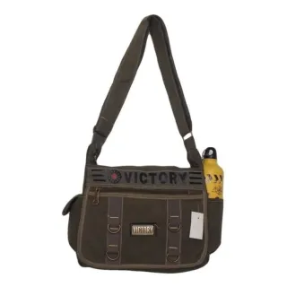 Lona Bolsa Carteiro - Desconto Online - Marrom