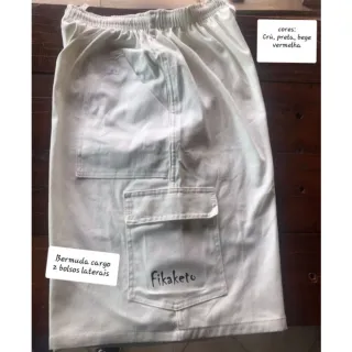 Promoção bermuda despojada streetwear skate 5 bolsos cargo - Grafitte