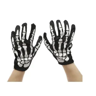 Fantasia completa feminina de caveira bruxa para festa a fantasia e Halloween - P