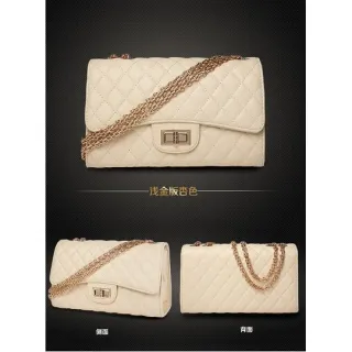 Bolsa de Ombro Lingge Kong com Corrente de Couro - Zara - Preto (Corrente Preta)