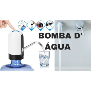 Carregador USB Universal para Galão de Água - Bomba Elétrica - Único