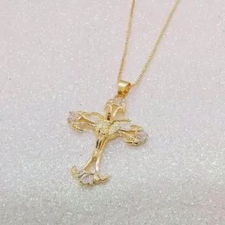 Pingentes Feminino Com Zirconia Requintados - Colar Para Festa - M03