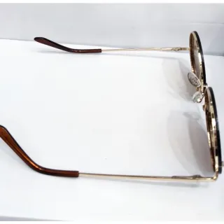 Retro Masculino Feminino Óculos Hexagonal - C1