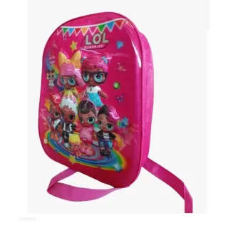 Impermeável Mochila Infantil Bichinhos Animais Zoo Escolar Menino Menina Resistente - Frozen Rosa 2