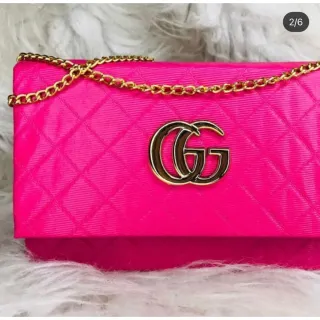 Lançamento Bolsa Feminina GG Alça Corrente - Blogueirinha - Azul