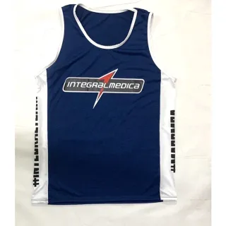 Camiseta Médica Regata Integral - Vermelha