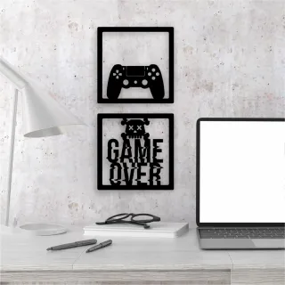 Quadro Vazado Gamer Geek em MDF 3mm - Decoração Original - The Witcher DV_0419