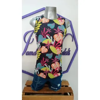 Moda masculina: camiseta regata longline, moda praia e verão - E15