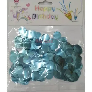 Confetes Metalizados 15g Para Decoração de Festas Bexiga Topo de Bolo Carnaval - Pink - P