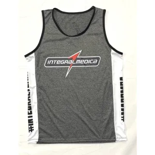 Camiseta Médica Regata Integral - Vermelha