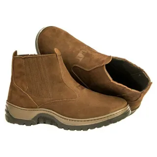 Oferta resistente: Bota masculina Caterpillar em couro legítimo
