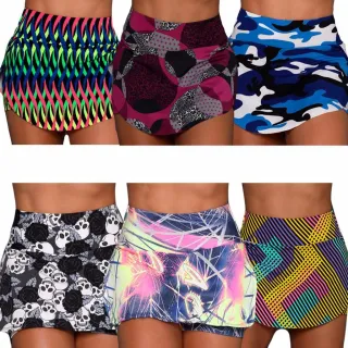 Saia Fit Feminino Curto para Academia - P