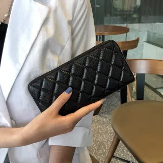Porta Moeda Porta Cartões Bolsa Mãos Carteira Feminina Levar - Modelo/Cores/Tamanho Aleatório