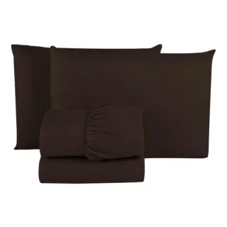 Lençol Queen Box Liso - 3 Peças - Diversas Cores - Verde Bandeira