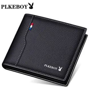 Ultra Fina Multifuncional Carteira Masculina - Coffee