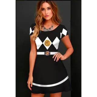 Fantasia de Carnaval Vestido Cosplay - Amarelo