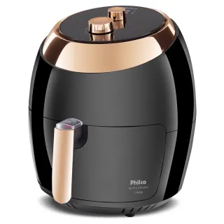Air Fryer Philco Chrome Preta com Capacidade de 5,5 Litros - 110V