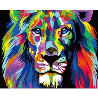 Pintura A Cores Por Números - Drofe (40X50 Cm) - 1464