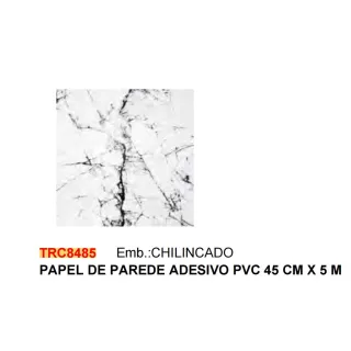 Decoração Adesivo Pvc 5 Metros x 45 cm - Sala, Cozinha, Quarto, Banheiro - TRC8485