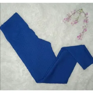 Legging Suplex Cós Alto Bolha - Fitness Academia - Azul Marinho