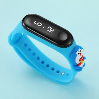 Relógio Eletrônico Infantil Resistente à Água com LED e Desenho - 17