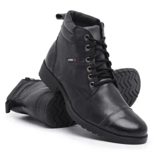 Romacini Coturno Masculino em Couro Legítimo - Marrom