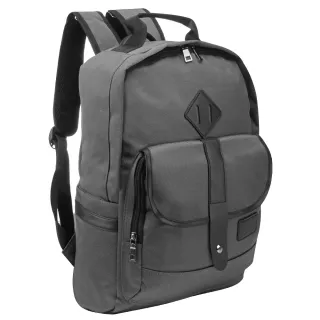 Mochila Moderna Impermeável Feminina e Masculina Escolar - MA2717-L_CINZA