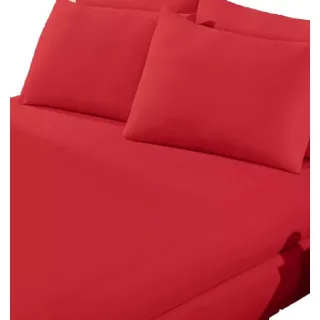 Lençol Casal QUEEN Lisa - Jogo de 03 Peças com Elástico - Preto