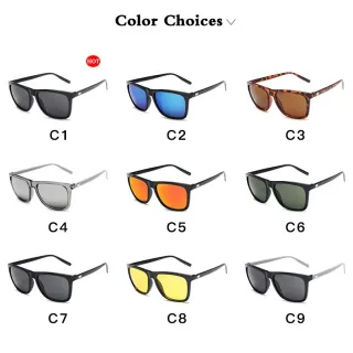 Lente UV400 Masculino Óculos de Sol - Raryel - C7