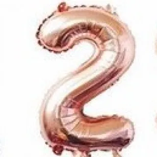 Decoração Balão Metalizada Rose Gold Número 18 - 45cm - 5