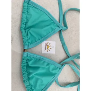 VÁRIAS CORES! Biquini tradicional Cortininha - Laranja