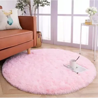 Tapete Redondo Colorido Tie Dye 1,3 M - Tiffany