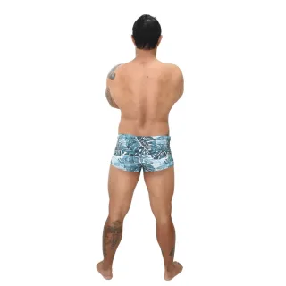 Moda Praia Masculina: Sunga Boxer Estampada Verão 2022 - GG
