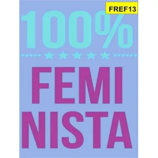 Placa Frases Feminista Decorativa - 20 opções - FREF08
