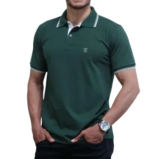 Camiseta Masculina Polo em Algodão - Azul Marinho