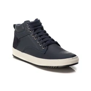 Couro Sapatenis Poseidon Cano Médio 135 Pronta Entrega - Preto