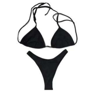 Biquíni Feminino Asa Delta Fio Dental Neon Laranja e Rosa - BIQUINI  AZUL