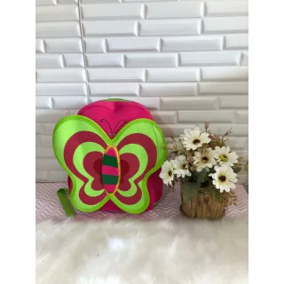 Impermeável Mochila Infantil Bichinhos Animais Zoo Escolar Menino Menina Resistente - Frozen Rosa 2