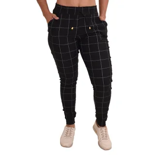 Pronta Entrega Calça Jogger Feminina Blogueira Cintura - Marinho
