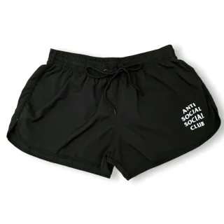 Moda Praia Verão: Shorts Feminino Curto Tactel com Elastano - Et - Refletivo