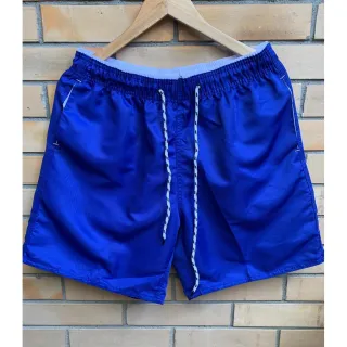 Tactel Masculino Adulto Mauricinho Surf Praia Piscina Lisas Secagem Rápida - Grafite